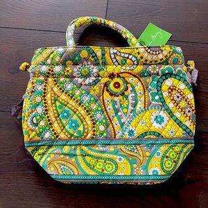 Vera Bradley handle bag with hard bottom